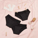 Culottes menstruelles du Pack Move your body, avec 3 culottes Hipster Full Lace Light et 3 paquets de protège-lingeries Nana Dailies Extra Long.