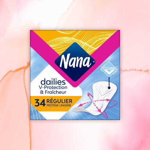 Pack Feel good : boîte de serviettes hygiéniques et culottes menstruelles, offrant confort et sécurité, avec logo visible sur l'emballage.