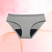 Culotte menstruelle grise du Pack Confort ultime, offrant un confort maximal pendant les règles, avec trois culottes Bikini Basic Moderate incluses.