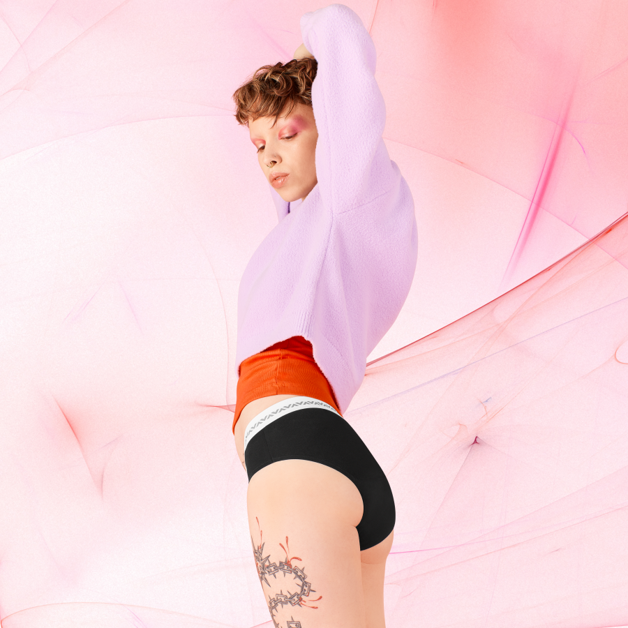 Essentielle Hipster Logo Waistband Moderate