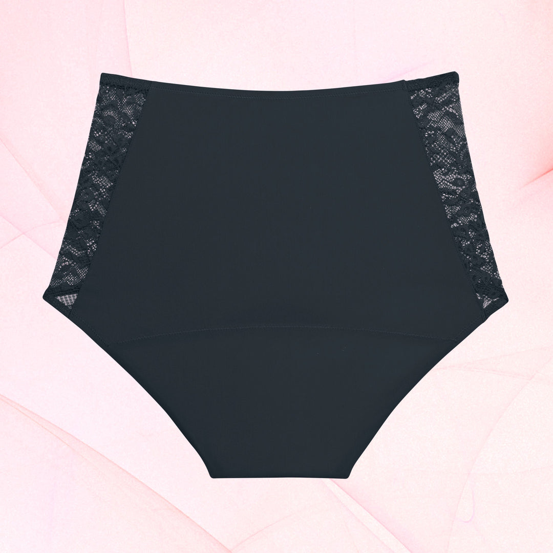 High Waist Floral Heavy