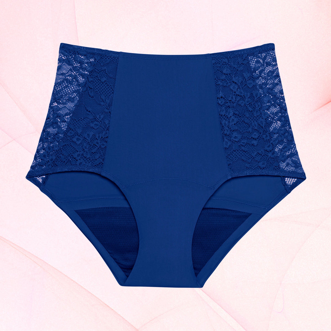 High Waist Floral Heavy